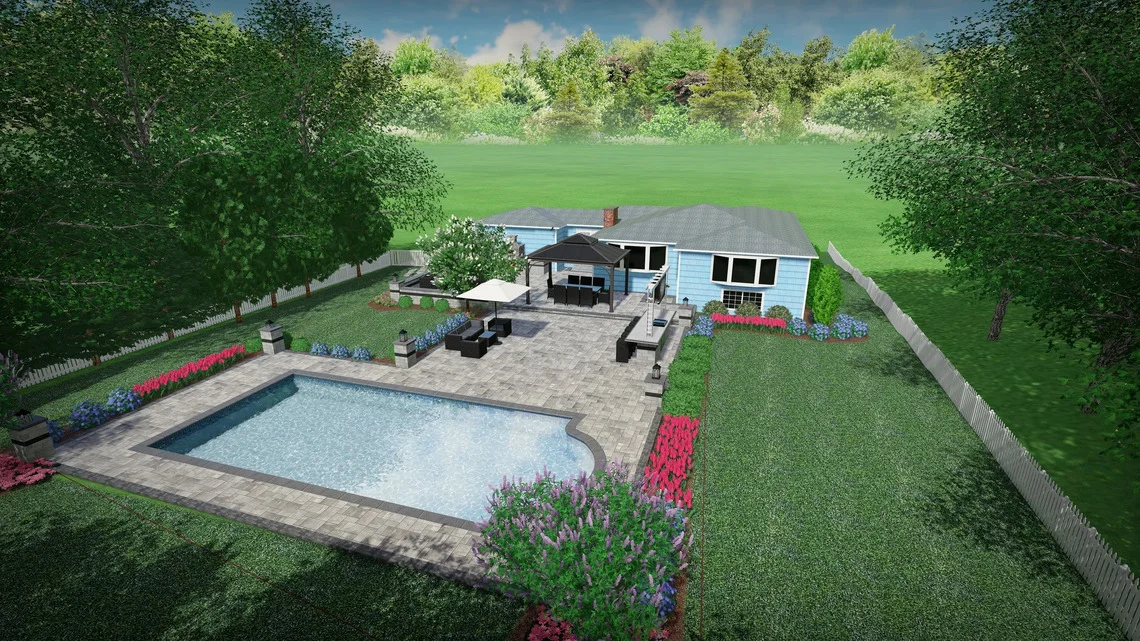 Transform Your Landscape Vision: Plant Installation with Complimentary 3D Rendering 2 3d rendering plant installation services