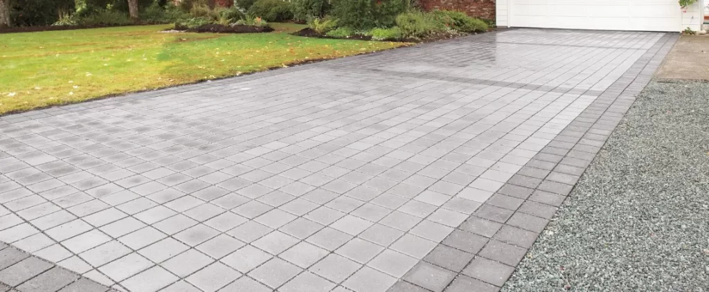 Driveway designed with materials that enhance durability and longevity for long-lasting performance