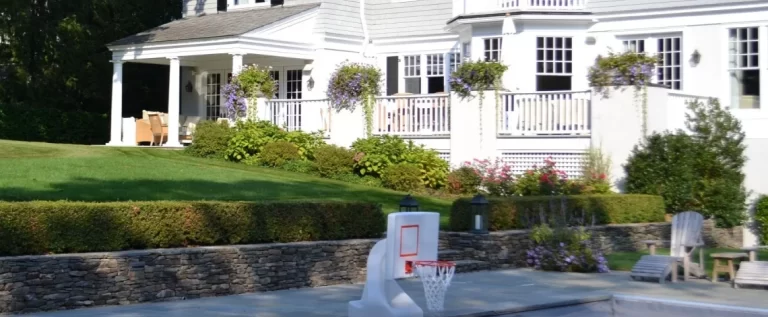 Landscaping company providing solutions for slope and grading issues in Larchmont, NY