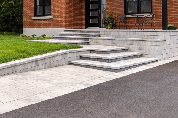 custom paver steps westchester ny