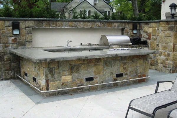outdoor kitchen construction in westchester ny